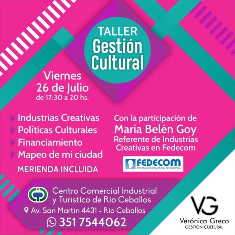 Taller de Gestión Cultural.