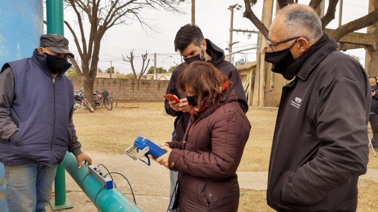 Relevamiento hidrico de los pozos en la ciudad de Arroyito