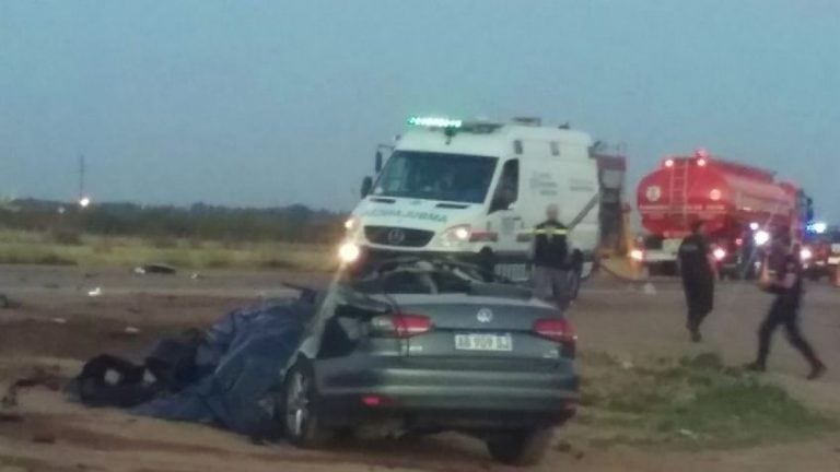 Accidente en Luján de Cuyo.