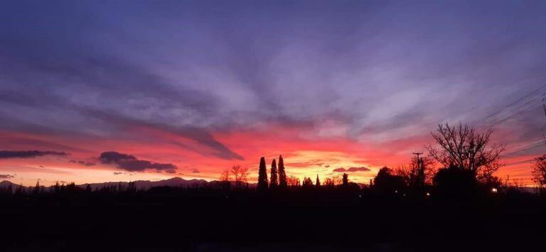 Atardecer en Mendoza