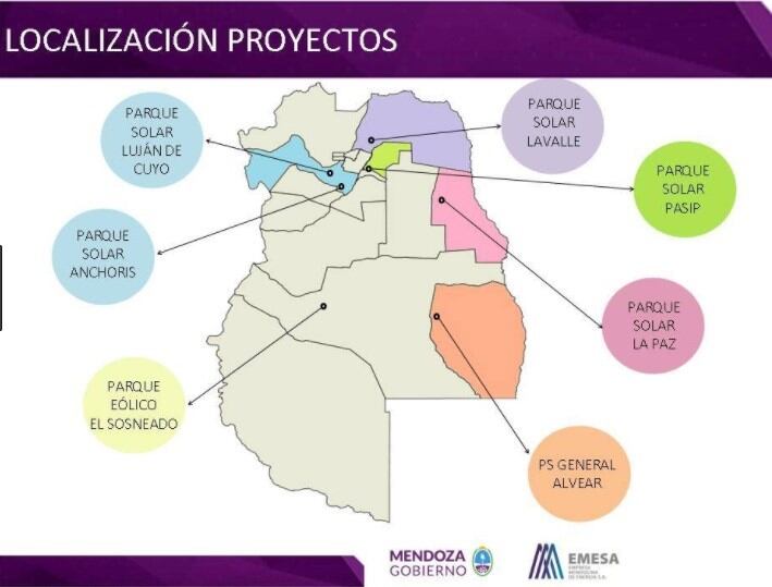 Mendoza: Parques Eólicos.