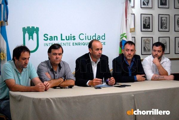 Conferencia de prensa de la Municipalidad de San Luis.