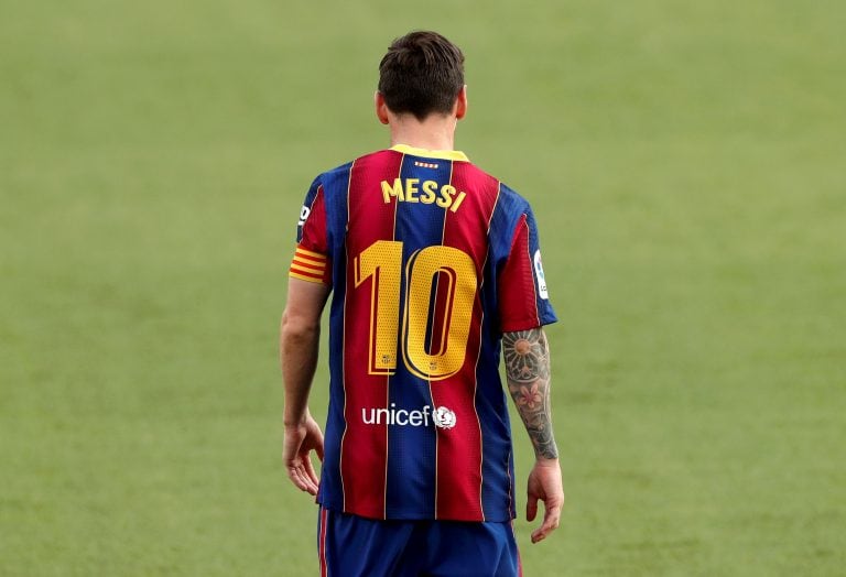 Lionel Messi (Foto; REUTERS/Albert Gea)