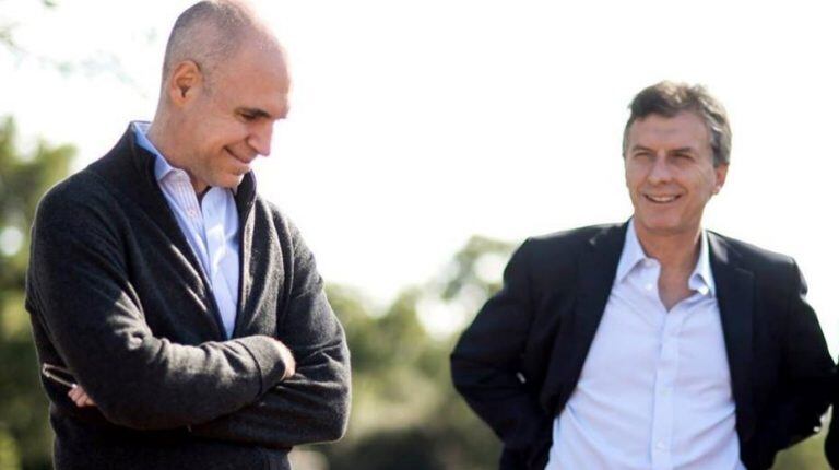 Macri junto a Rodríguez Larreta