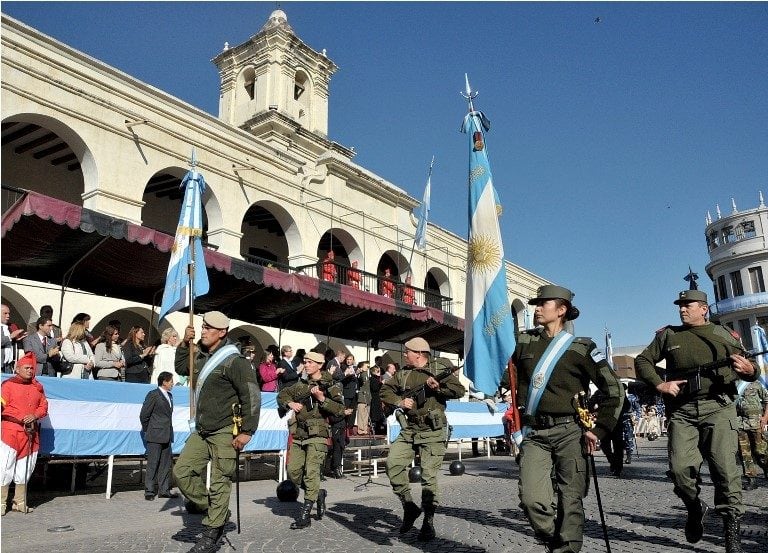 25 de Mayo en Salta. (Web)