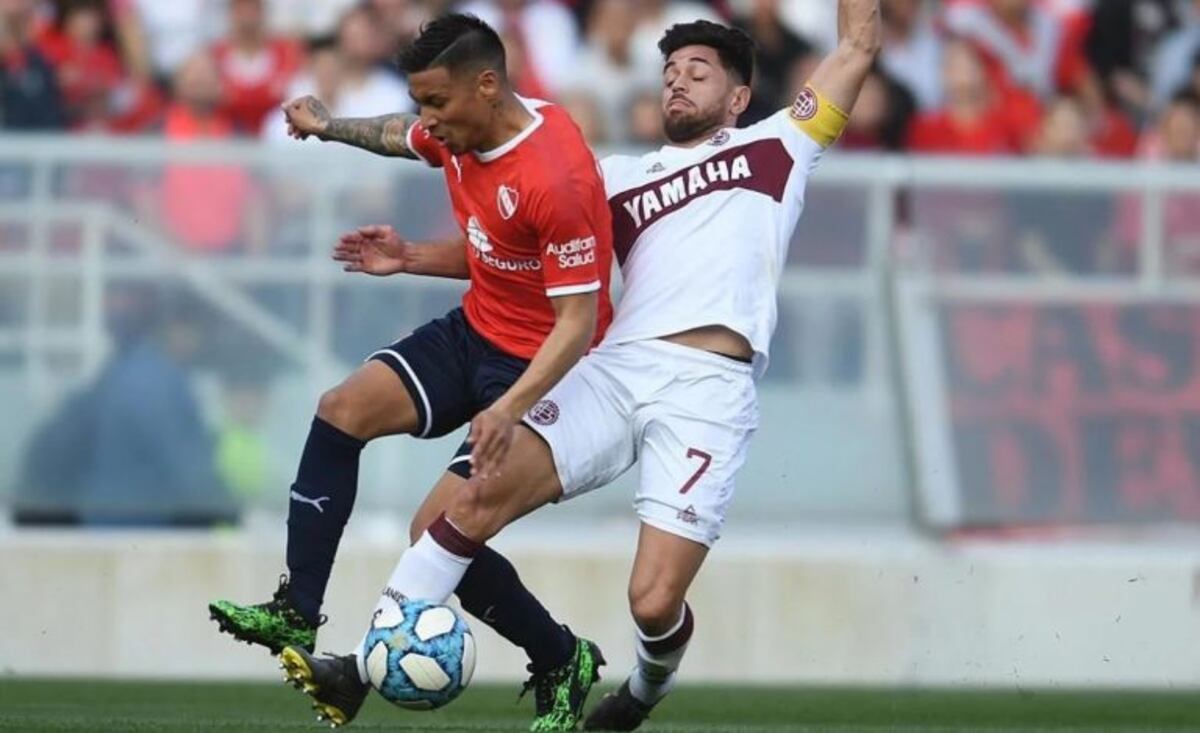 Independiente igualó 2-2 con Lanús en Avellaneda