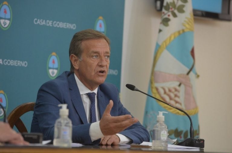 Gobernador de Mendoza, Rodolfo Suarez.