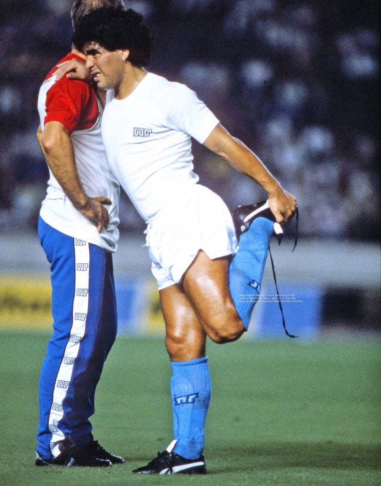 Diego Maradona (Foto: Masahide Tomikoshi/TOMIKOSHI PHOTOGRAPHY)