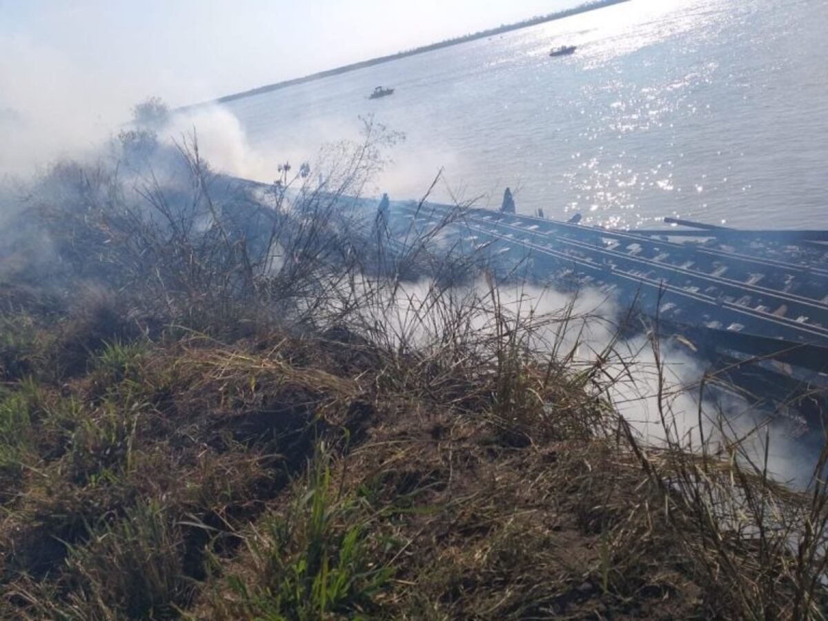 El enfriamiento en los viejos muelles frente al Parque Urquiza podría seguir hasta el miércoles