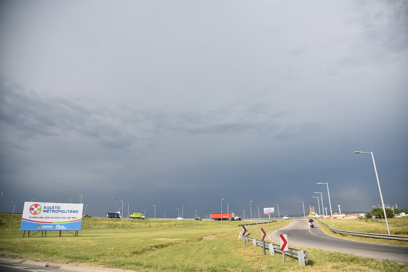 Cielo nublado en la provincia de Córdoba.