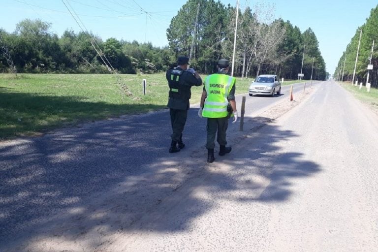 Control de Gendarmeria Gualeguaychú
Crédito:R2820