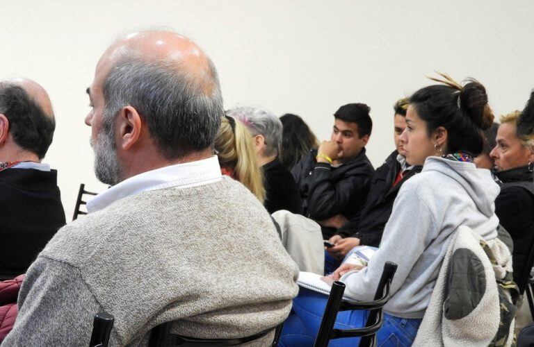 Emprendedores participando  del último de los cursos de la Academia Argentina Emprende.