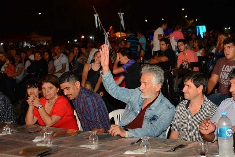 Alberto Rodríguez Saá, en la Fiesta del Cuarzo en Paso Grande, San Luis. Foto: ANSL