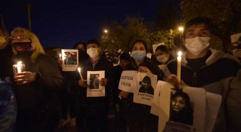 Marcha por el crimen de Silvia Apaza.