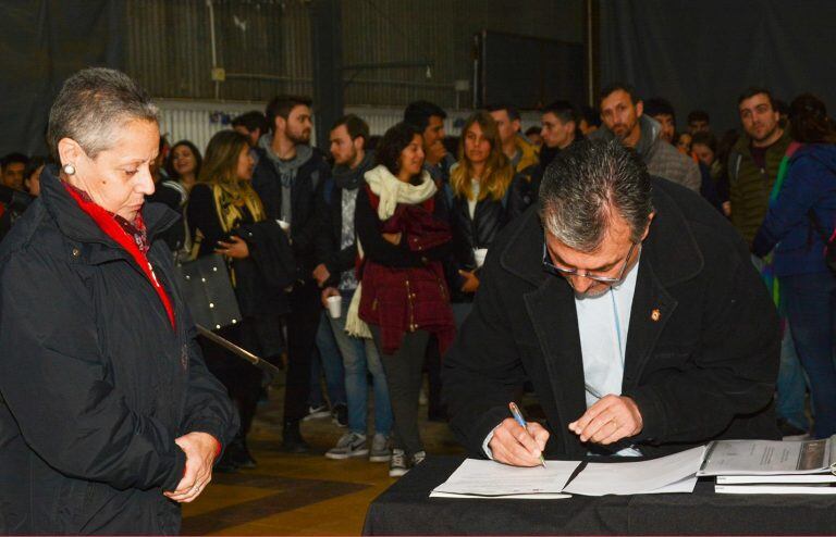 Firma de carta de intención entre la Facultad de Arquitectura de la UNC y Municipalidad de Río Primero