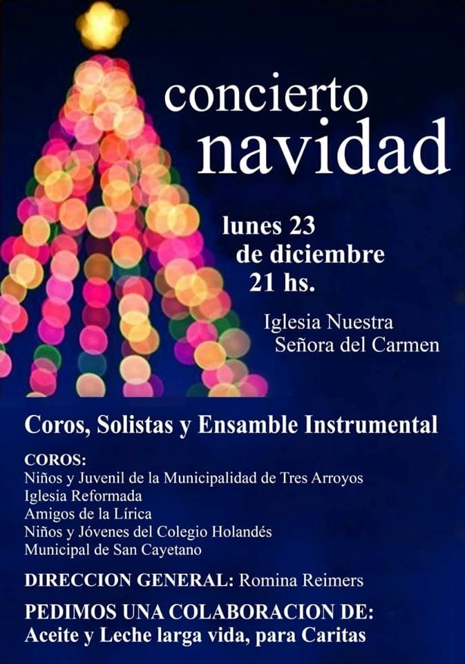 Concierto de Navidad (Facbook)