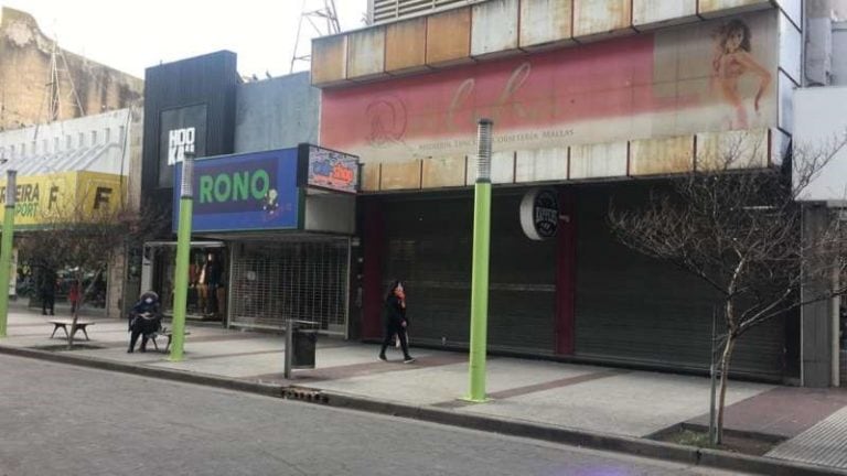 Cierre de comercios en Bahía Blanca