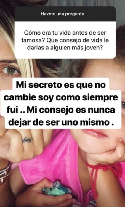 Wanda respondió de todo en Instagram.