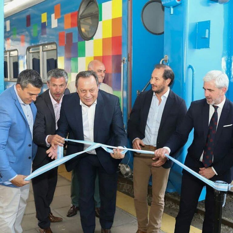 Inauguración obras en el Tren a las Nubes (Facebook Tren a las Nubes)