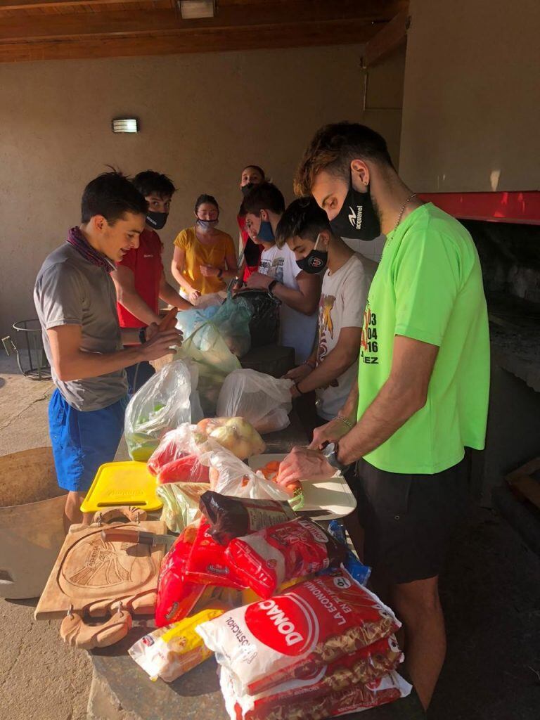 Los chicos de natación. Estilo, cocineros...