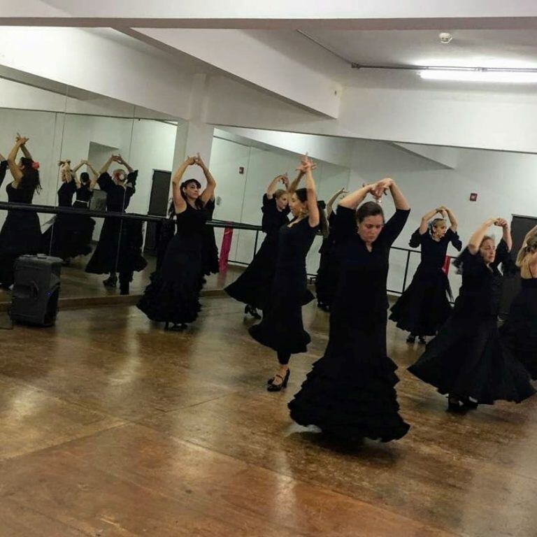 "Copla y Flamenco" en el Teatro Provincial (Facebook Daniela Pérez)