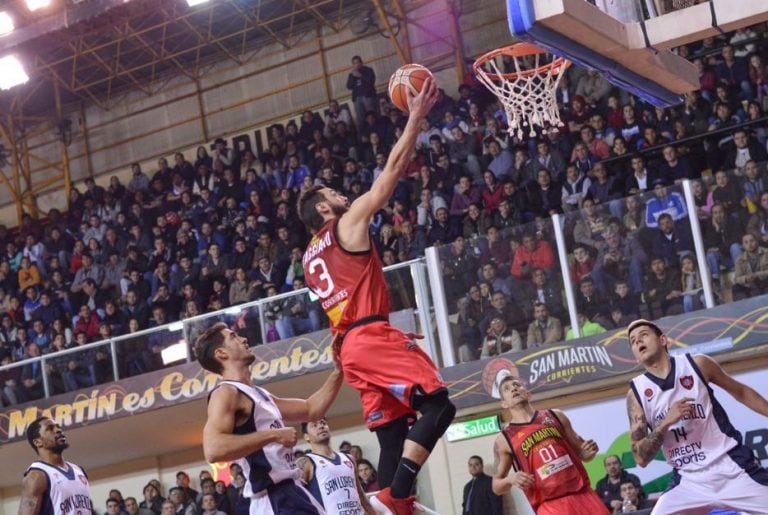 San Martín le ganó a San Lorenzo e igualó la serie final de la LNB. (Foto: Prensa Liga Nacional)