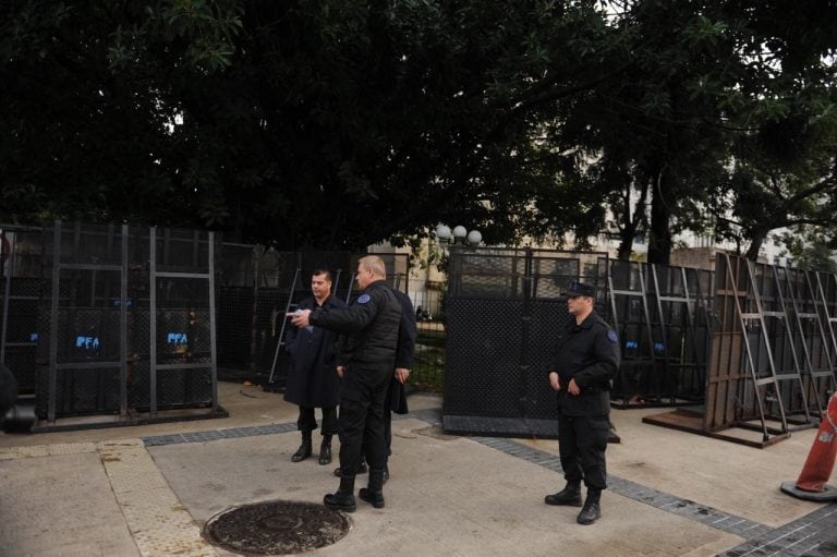 Comienza el juicio a Cristina Fernández de Kirchner en los tribunales federales de Comodoro Py (Foto: Federico López Claro)