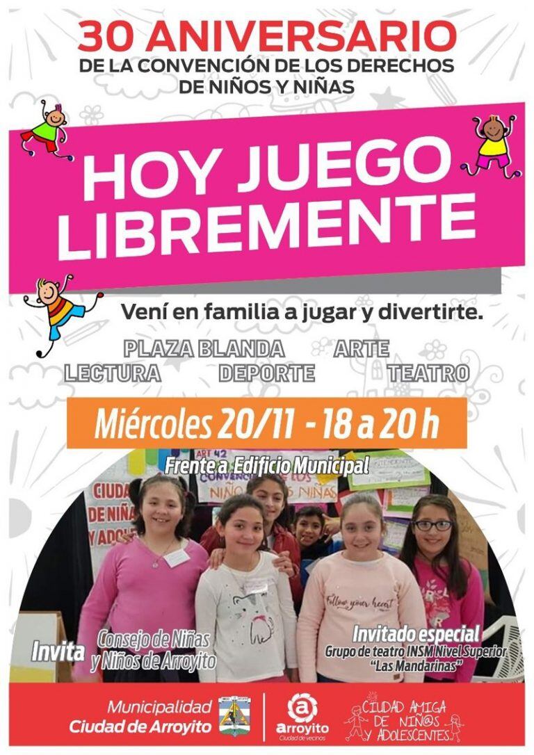 Festejos por el dia de los Derechos del Niño en Arroyito 209