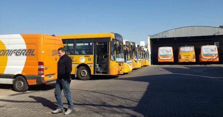 Asambleas en el transporte urbano de Córdoba.