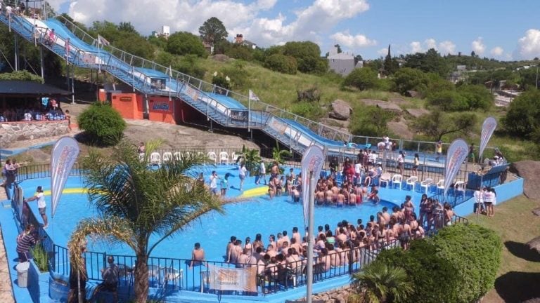 Acuatiboggan en Carlos paz