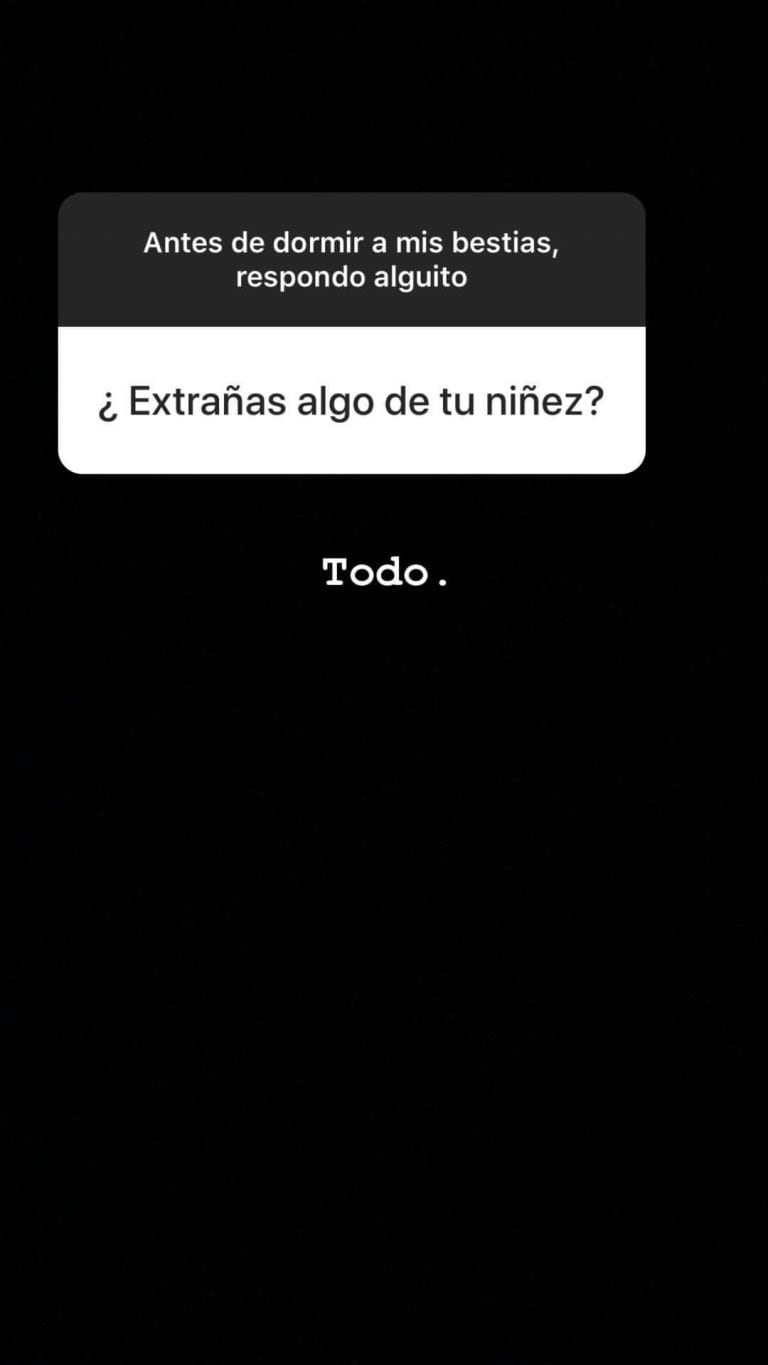 La China Suárez respondió las preguntas de sus seguidores en Instagram