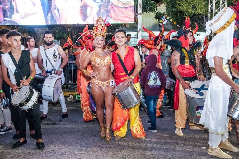 “El Fuego” Ana Góngora y Facundo Quiroga de Villa Santa Rosa