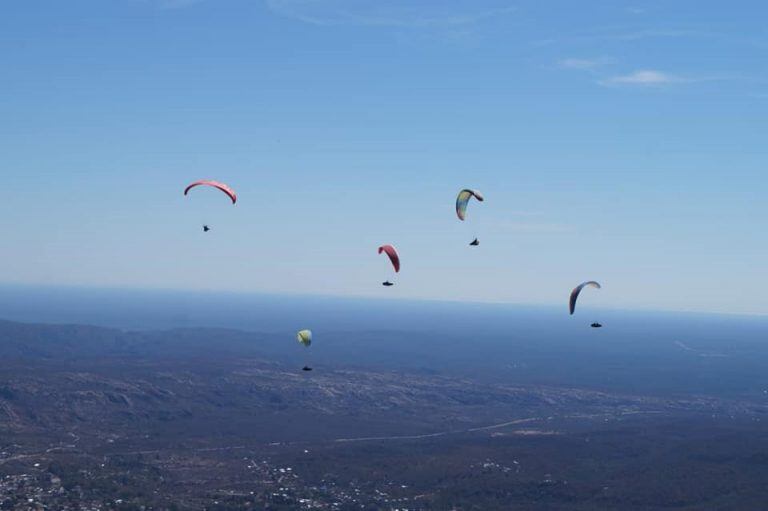 Parapente en Capilla del Monte