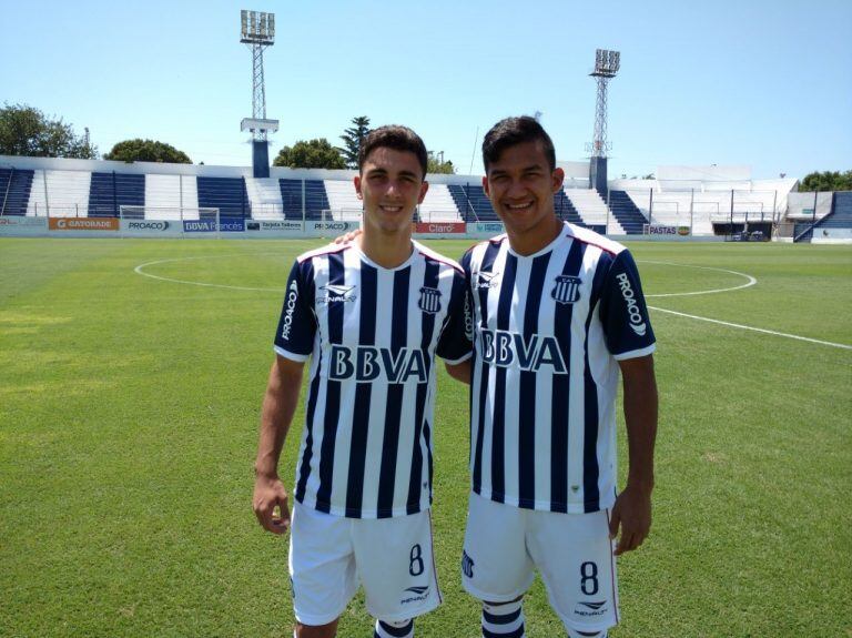 Joel Soñora y Samuel Sosa fueron presentados en Talleres.