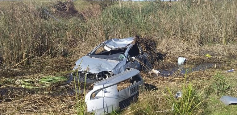 Accidente Ruta 12
Crédito: Bomberos Ceibas