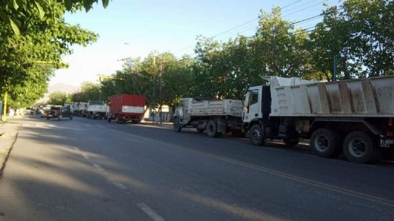 Desde temprano comenzó la mudanza. (Foto: Tiempo de San Juan)