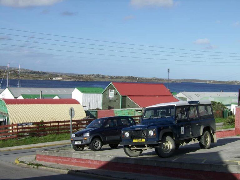 Malvinas - postal de Puerto Argentino.