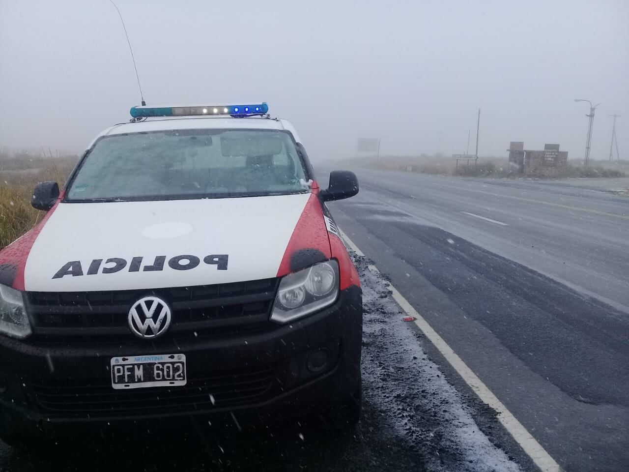 Nieve y hielo en Altas Cumbres