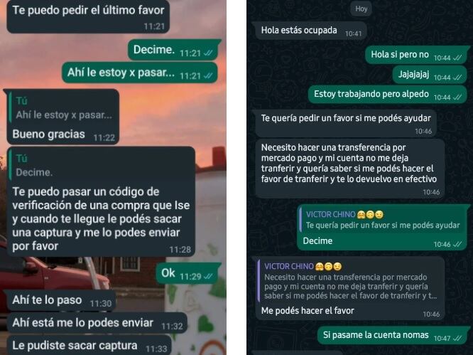 Alerta estafas: olas de denuncias por suplantación de identidad en WhatsApp.