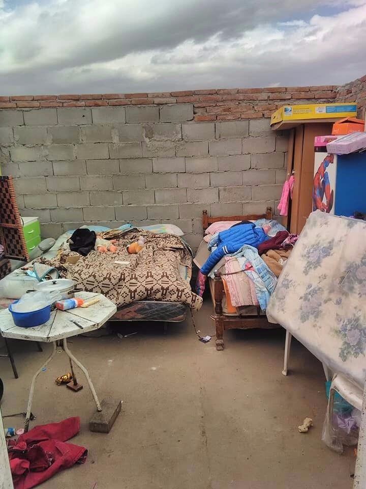 Temporal de viento en Villa Mercedes, San Luis.