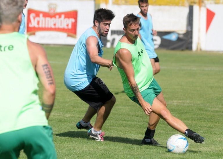 Leonel Navarro volvió a Huracán