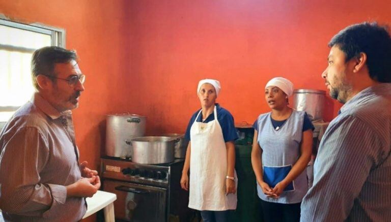 Refuerzo para comedores comunitarios en San Salvador