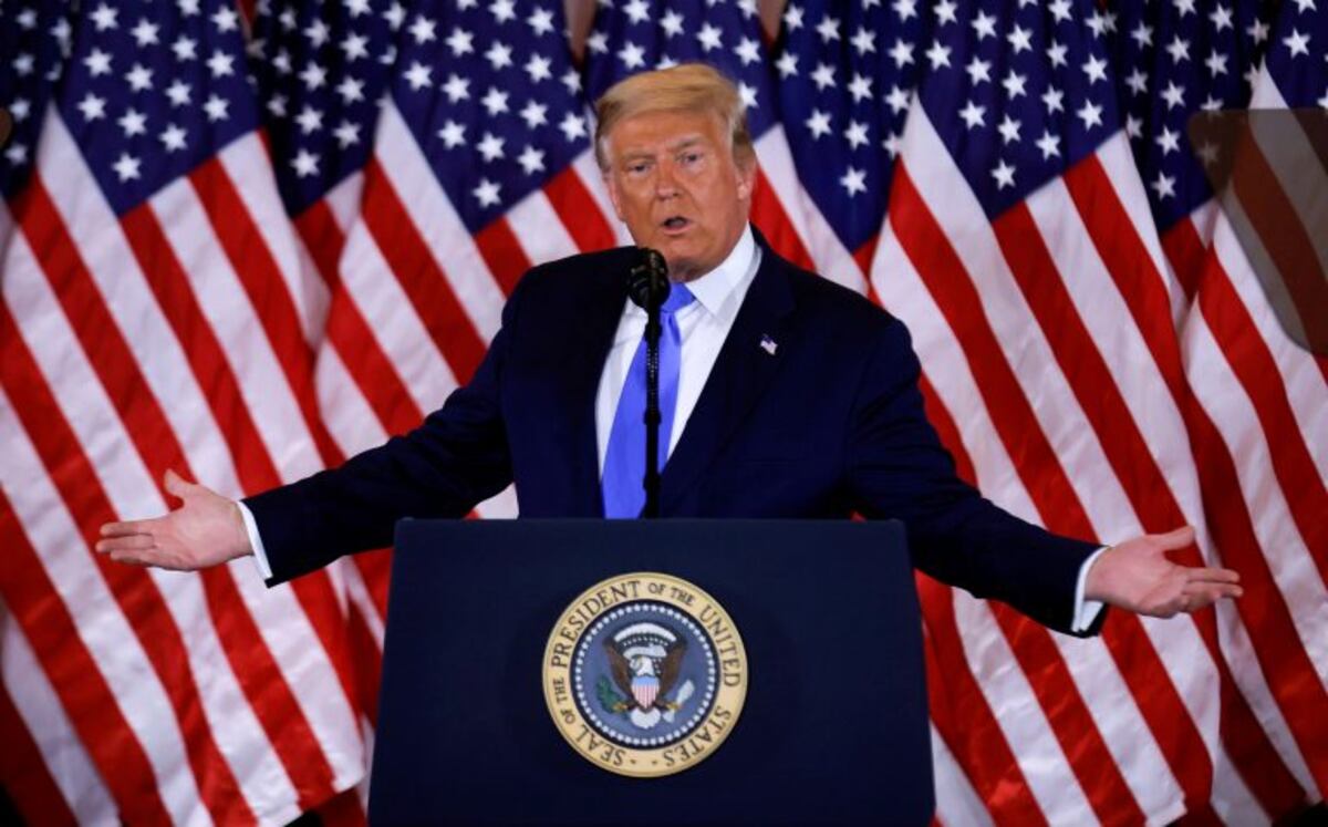 Contra la desinformación: Twitter marcó un tuit de Donald Trump como "potencialmente engañoso"