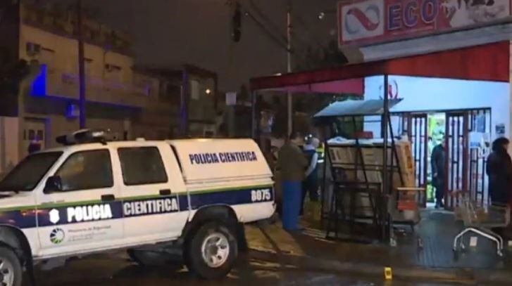 Un ladrón fue abatido por un custodio tras el intento de robo a un supermercado chino de Caseros.