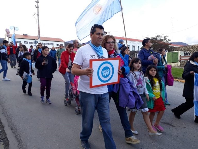 Marcha pro vida - Calle Yaganes