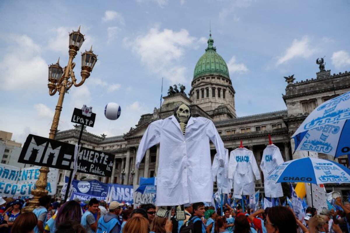 Se cumple la segunda jornada del paro nacional docente