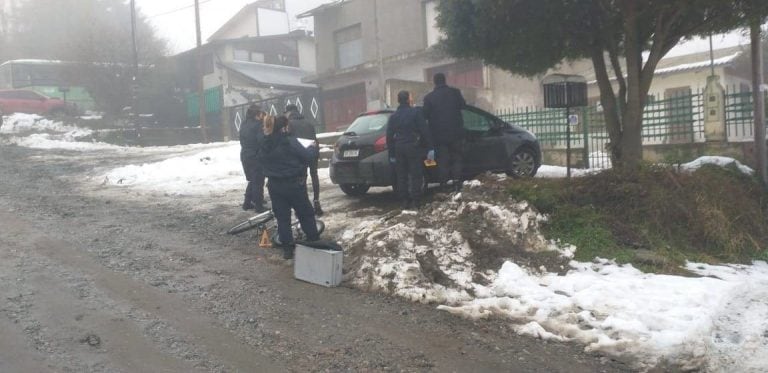 Hay un herido tras el accidente vial en Bariloche (Bariloche2000)