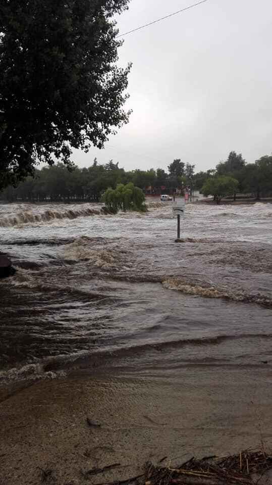 Tercera creciente del Río San Antonio