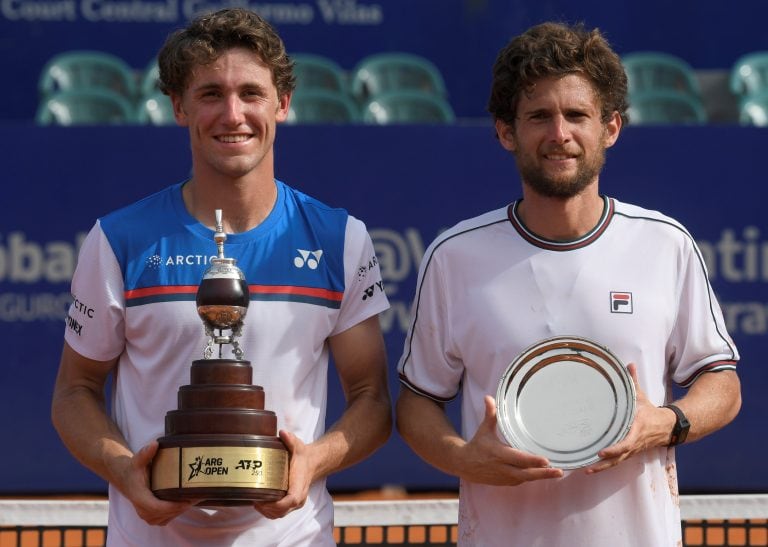 Casper Ruud se consagró campeón del Argentina Open. (AP)