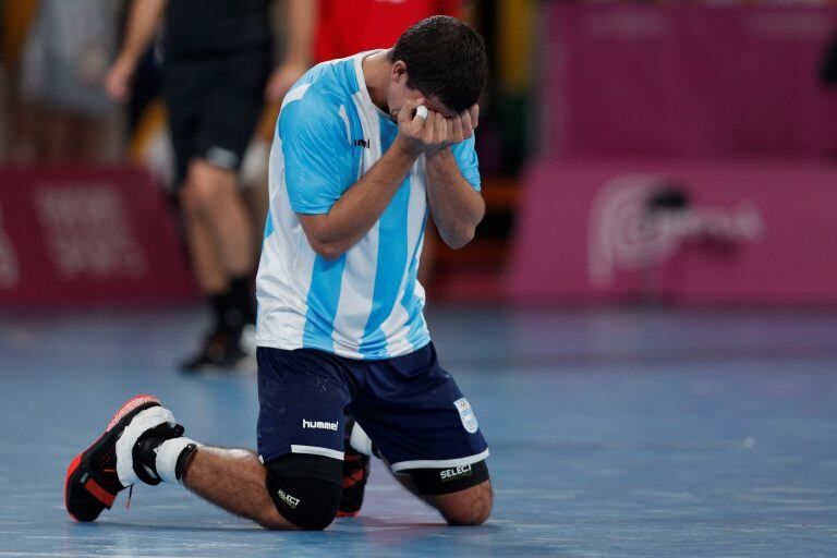 Diego Simonet emocionado. (Foto: Juan Karita/AP)